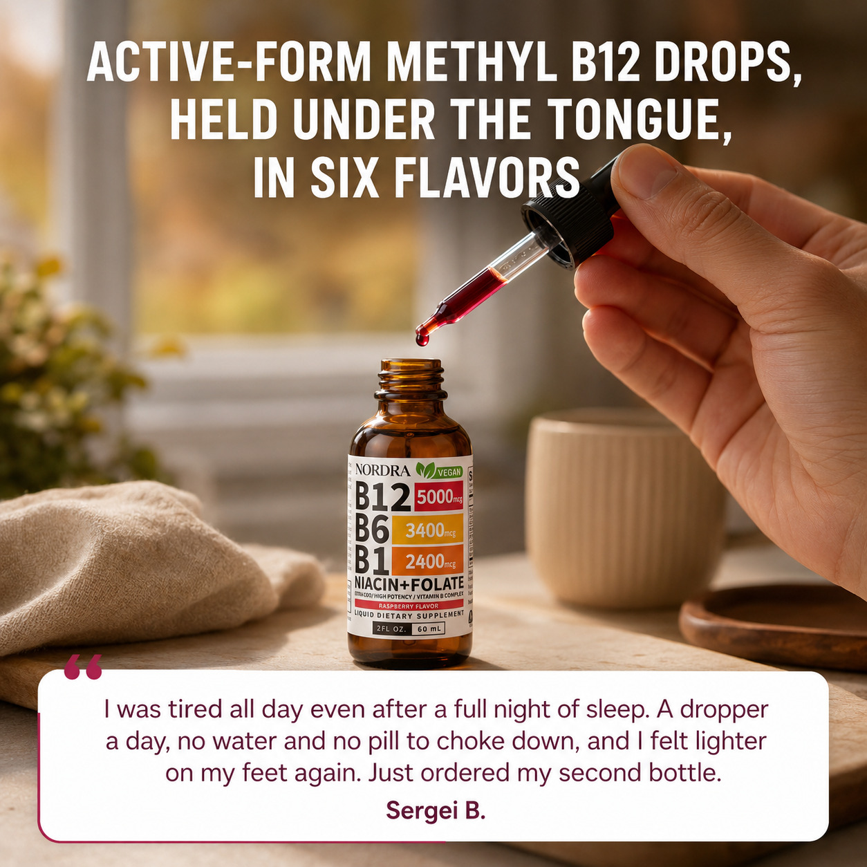 Vitamin B12 Complex Drops +