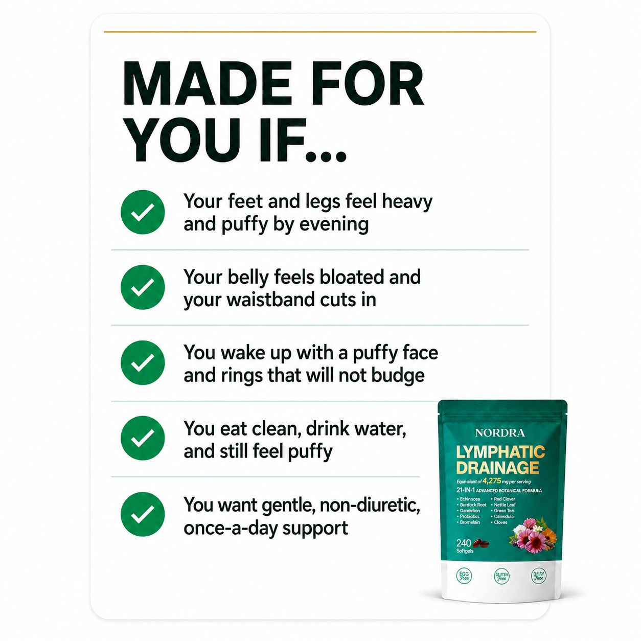 Lymphatic Drainage Plus
